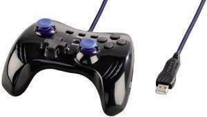 HAMA URAGE VENDETTA USB GAMEPAD BLACK/BLUE HAMA URAGE VENDETTA USB GAMEPAD BLACK/BLUE