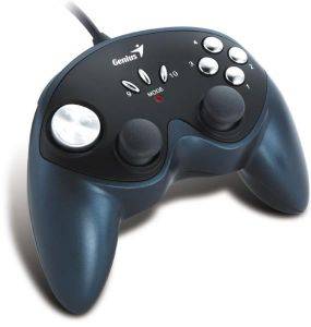 GENIUS MAXFIRE G-12U VIBRATION PROFESSIONAL PC GAME CONTROLLER WITH VIBRATION FEEDBACK