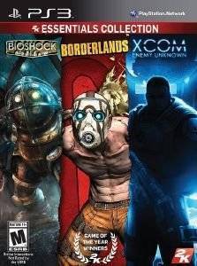 2K ESSENTIALS COLLECTION (BIOSHOCK + BORDERLANDS + XCOM) - PS3