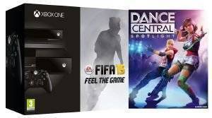 XBOX ONE CONSOLE 500GB & KINECT & FIFA 15 & DANCE CENTRAL SPOTLIGHT