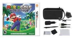 MARIO GOLF: WORLD TOUR - 3DS +  3DS 12 PAIR&GO PREMIUM PACK BLACK