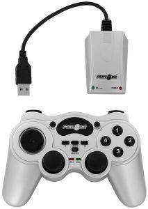 EAXUS WIRELESS PC/USB + PS3 POWERSHOCK CONTROLLER GAMEPAD