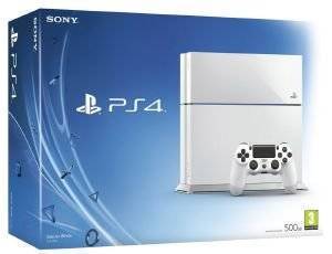 PLAYSTATION 4 CONSOLE 500GB WHITE PS4