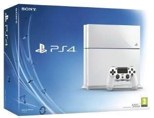 PLAYSTATION 4 CONSOLE 500GB WHITE PS4 PLAYSTATION 4 CONSOLE 500GB WHITE PS4