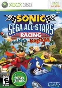 SONIC & SEGA ALL-STARS RACING WITH BANJO-KAZOOIE CLASSICS- XBOX 360