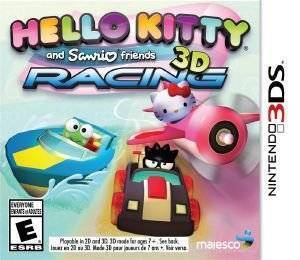 HELLO KITTY AND SANRIO FRIENDS 3D RACING - 3DS φωτογραφία