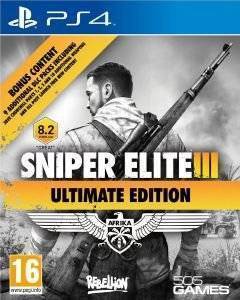 SNIPER ELITE III ULTIMATE EDITION & 9 DLC PACKS - PS4