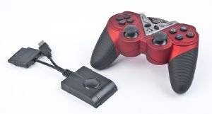 GEMBIRD JPD-ST04W WIRELESS VIBRATION GAMEPAD PS2/PS3/PC