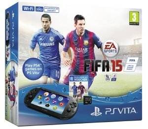 PLAYSTATION VITA WIFI & FIFA 15 (VOUCHER CODE) & 4 GB MEMORY CARD