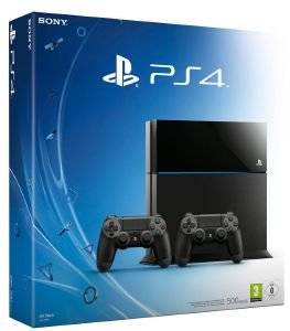 PLAYSTATION 4 500GB BLACK & 2ND DUALSHOCK 4 BLACK PLAYSTATION 4 500GB BLACK & 2ND DUALSHOCK 4 BLACK