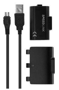 SPEEDLINK SL-2510-BK PULSE PLAY & CHARGE POWER KIT FOR XBOX ONE BLACK