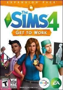 THE SIMS 4 GET TO WORK EXPANSION PACK - PC