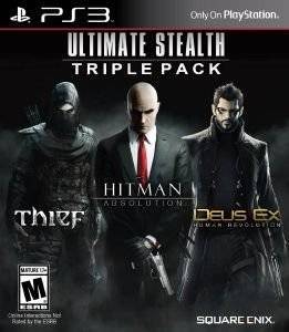 ULTIMATE STEALTH TRIPLE PACK (THIEF + HITMAN ABSOLUTION + DEUS EX) - PS3 ULTIMATE STEALTH TRIPLE PACK (THIEF + HITMAN ABSOLUTION + DEUS EX) - PS3