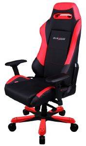 DXRACER IRON GAMING CHAIR BLACK / RED DXRACER IRON GAMING CHAIR BLACK / RED