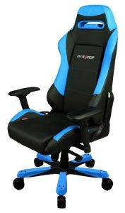 DXRACER IRON GAMING CHAIR BLACK / BLUE