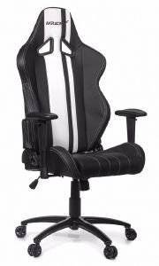 AKRACING RUSH GAMING CHAIR BLACK/WHITE - AK-RUSH-WT