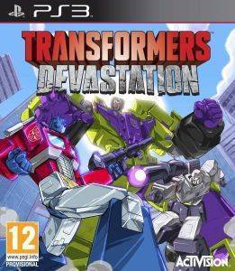 TRANSFORMERS DEVASTATION - PS3 TRANSFORMERS DEVASTATION - PS3