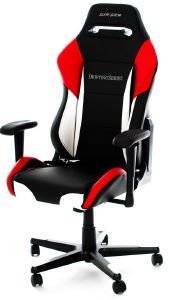 DXRACER DRIFTING GAMING CHAIR BLACK / WHITE/ RED OH/DF61/NWR