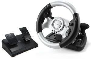  GEMBIRD STR-FFB3 USB FORCE FEEDBACK STEERING WHEEL