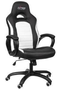 NITRO CONCEPTS C80 PURE GAMING CHAIR BLACK/WHITE - NC-C80P-BW NITRO CONCEPTS C80 PURE GAMING CHAIR BLACK/WHITE - NC-C80P-BW