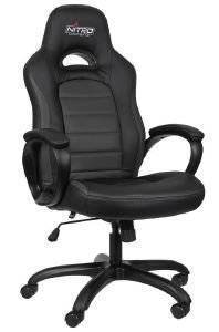 NITRO CONCEPTS C80 PURE GAMING CHAIR BLACK - NC-C80P-B