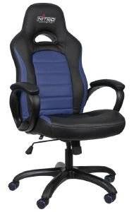 NITRO CONCEPTS C80 PURE GAMING CHAIR BLACK/BLUE - NC-C80P-BB NITRO CONCEPTS C80 PURE GAMING CHAIR BLACK/BLUE - NC-C80P-BB