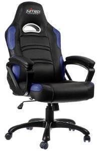 NITRO CONCEPTS C80 COMFORT GAMING CHAIR BLACK/BLUE - NC-C80C-BB NITRO CONCEPTS C80 COMFORT GAMING CHAIR BLACK/BLUE - NC-C80C-BB