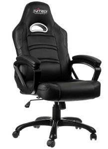 NITRO CONCEPTS C80 COMFORT GAMING CHAIR BLACK - NC-C80C-B