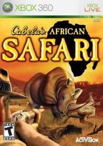 CABELAS AFRICAN SAFARI - XBOX 360