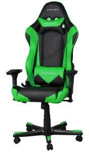 DXRACER RACING GAMING CHAIR BLACK / GREEN - OH/RF0/NE DXRACER RACING GAMING CHAIR BLACK / GREEN - OH/RF0/NE