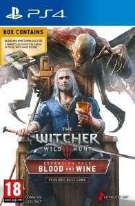 THE WITCHER 3: WILD HUNT BLOOD AND WINE (EXPANSION) - PS4