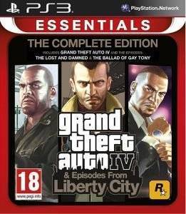 GRAND THEFT AUTO COMPLETE (IV + EPISODES FROM LIBERTY CITY) ESSENTIALS - PS3 GRAND THEFT AUTO COMPLETE (IV + EPISODES FROM LIBERTY CITY) ESSENTIALS - PS3