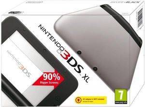 NINTENDO CONSOLE 3DS XL SILVER BLACK NINTENDO CONSOLE 3DS XL SILVER BLACK