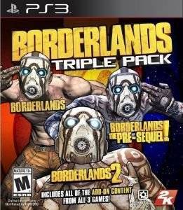 BORDERLANDS TRIPLE PACK - PS3 BORDERLANDS TRIPLE PACK - PS3