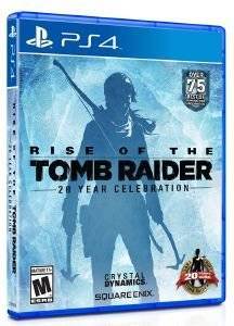 RISE OF TOMB RAIDER: 20 YEAR CELEBRATION - PS4 RISE OF TOMB RAIDER: 20 YEAR CELEBRATION - PS4