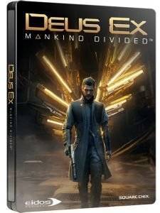 DEUS EX MANKIND DIVIDED STEELBOOK - PS4 DEUS EX MANKIND DIVIDED STEELBOOK - PS4