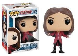 POP! MARVEL CIVIL WAR CAPTAIN AMERICA - SCARLET WITCH (133)