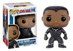 POP! MARVEL: CIVIL WAR - BLACK PANTHER UNMASKED (138)