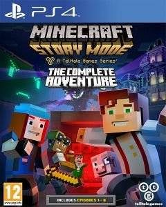 MINECRAFT STORY MODE THE COMPLETE ADVENTURE - PS4 MINECRAFT STORY MODE THE COMPLETE ADVENTURE - PS4