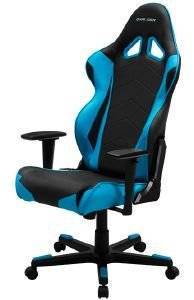 DXRACER RACING RE0 GAMING CHAIR BLACK/BLUE - OH/RE0/NB DXRACER RACING RE0 GAMING CHAIR BLACK/BLUE - OH/RE0/NB