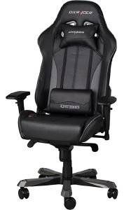 DXRACER KING KS57 GAMING CHAIR BLACK/GREY - OH/KS57/NG DXRACER KING KS57 GAMING CHAIR BLACK/GREY - OH/KS57/NG
