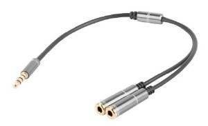 GENESIS NKA-0729 A20 PREMIUM 4-PIN HEADSET ADAPTER FOR PC/PS4/SMARTPHONES 0.2M GENESIS NKA-0729 A20 PREMIUM 4-PIN HEADSET ADAPTER FOR PC/PS4/SMARTPHONES 0.2M
