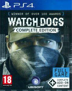 WATCH DOGS - COMPLETE EDITION - PS4 WATCH DOGS - COMPLETE EDITION - PS4