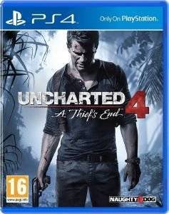 UNCHARTED 4: A THIEFS END  HITS- PS4