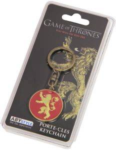 GAME OF THRONES KEYCHAIN LANNISTER GAME OF THRONES KEYCHAIN LANNISTER