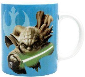 STAR WARS - MUG 320ML - YODA & R2D2 WITH BOX