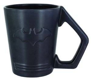 DC COMICS - MUG BLACK SHAPED LOGO BATMAN DC COMICS - MUG BLACK SHAPED LOGO BATMAN