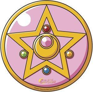 SAILOR MOON - MOUSEPAD - BROOCH - IN SHAPE