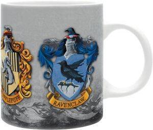 HARRY POTTER - MUG 320ML - THE 4 HOUSES WITH BOX