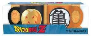 DRAGON BALL - SET 2 MINI-MUGS 110ML - DBZ/CRYSTAL BALL & KAME DRAGON BALL - SET 2 MINI-MUGS 110ML - DBZ/CRYSTAL BALL & KAME